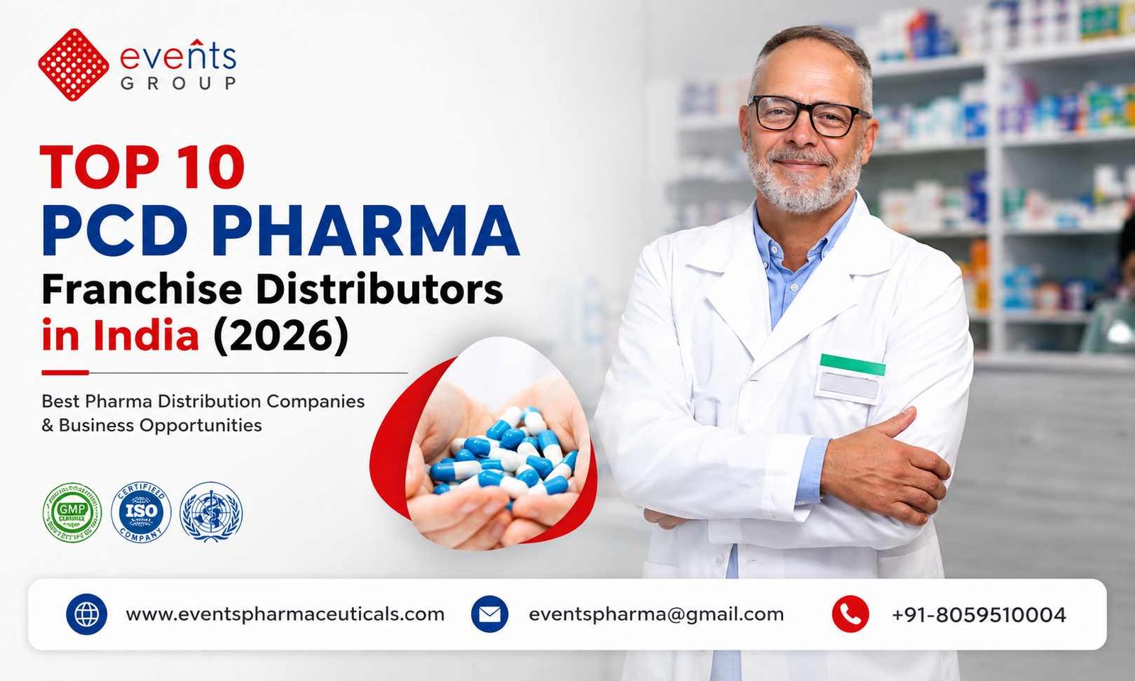 Top 10 PCD Pharma Franchise Distributors in India (2026): Best Pharma Distribution Companies & Business Opportunities